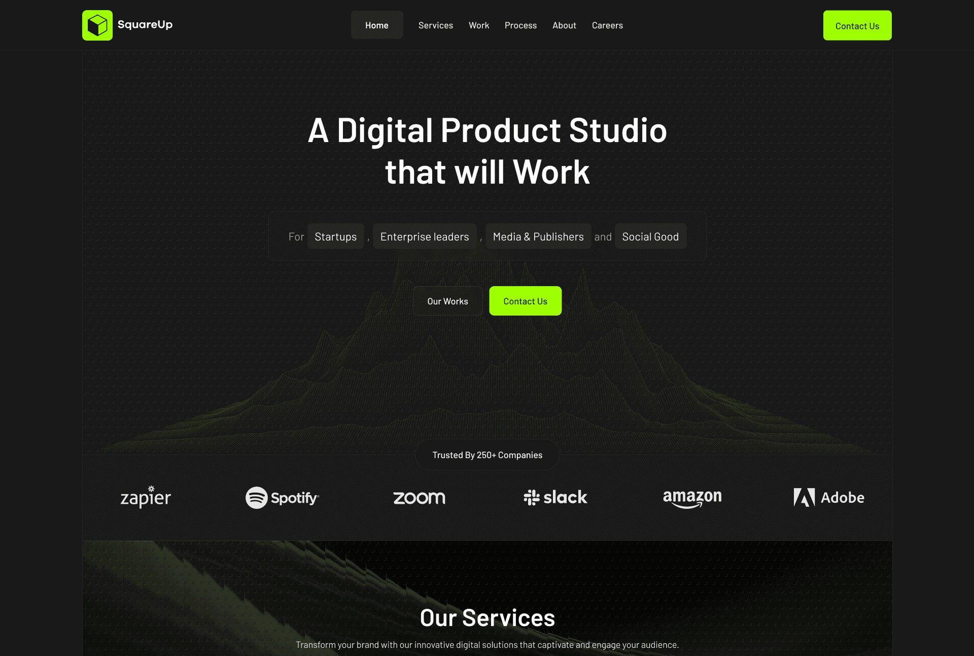 Digital Advertising Studio Website